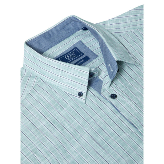 Drifter 14781SS 31 Green Short Sleeve Casual Shirt