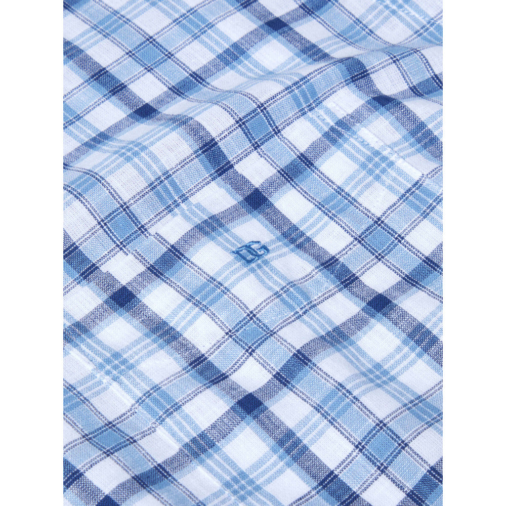 Drifter 14787SS 23 Blue Short Sleeve Casual Shirt