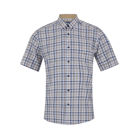 Drifter 14787SS 44 Tan Short Sleeve Casual Shirt