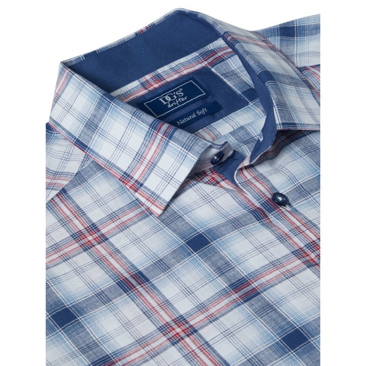 Drifter 14797SS 26 Dk Blue Short Sleeve Casual Shirt