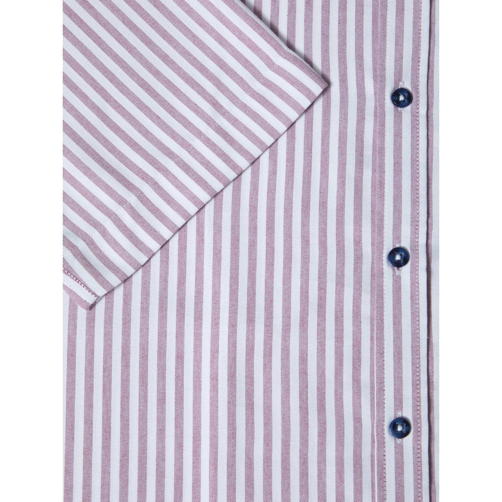 Drifter 14802SS 17 Lilac Short Sleeve Casual Shirt