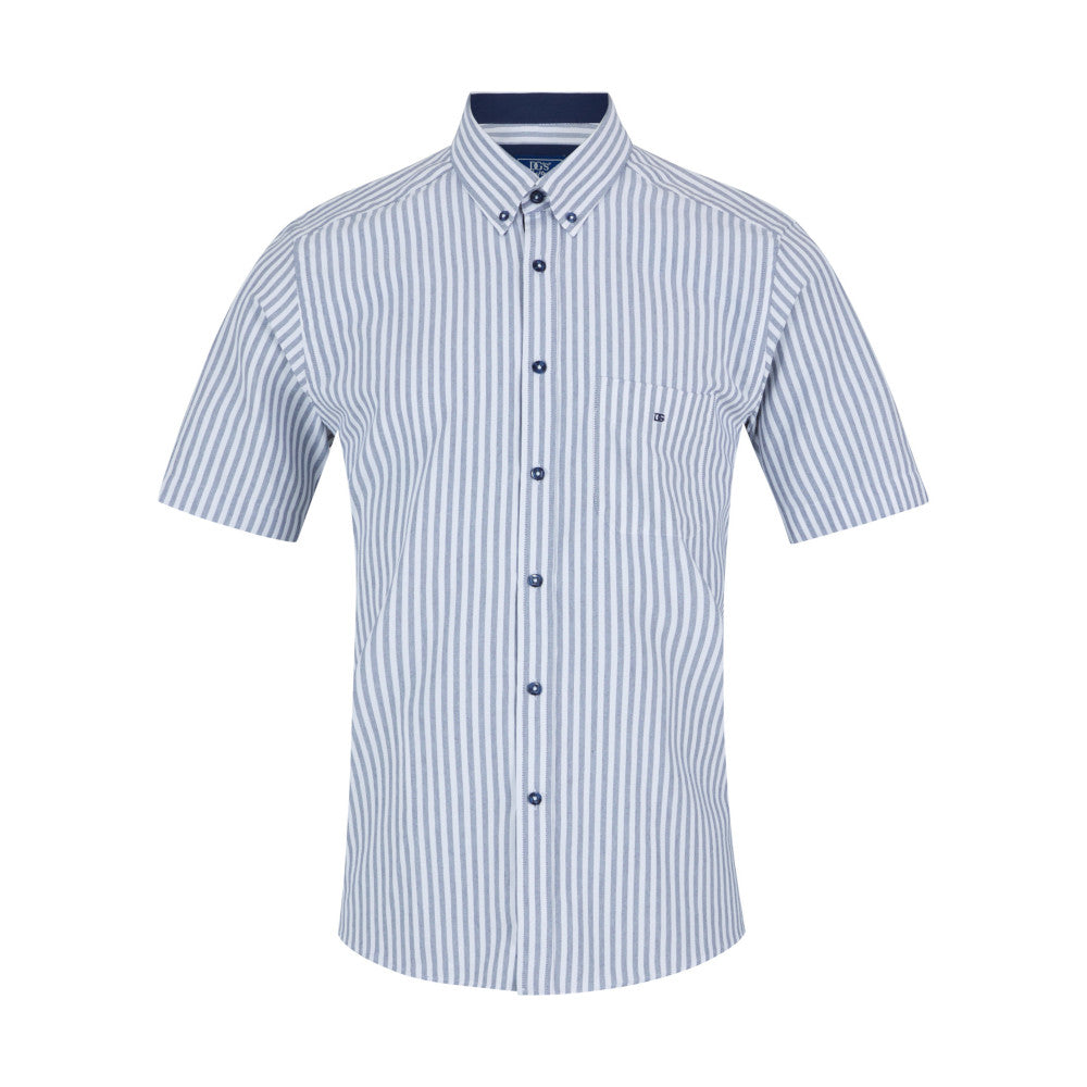 Drifter 14802SS 18 Navy Short Sleeve Casual Shirt