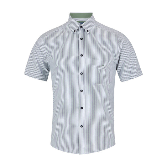 Drifter 14803SS 13 Green Short Sleeve Casual Shirt