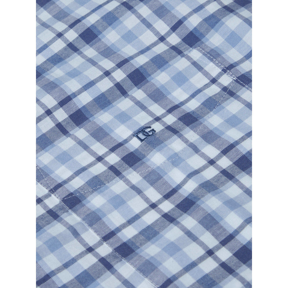 Drifter 14820SS 22 Light Blue Short Sleeve Casual Shirt
