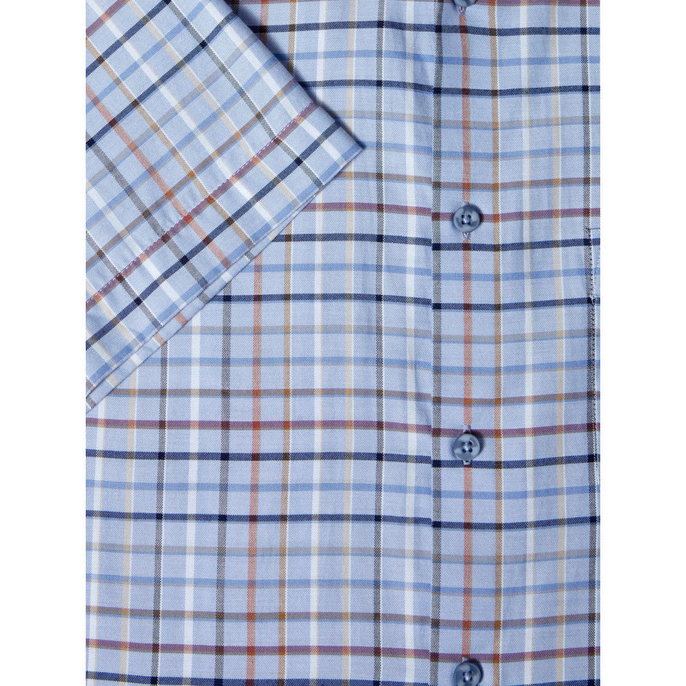 Drifter 14822SS 22 Light Blue Short Sleeve Casual Shirt