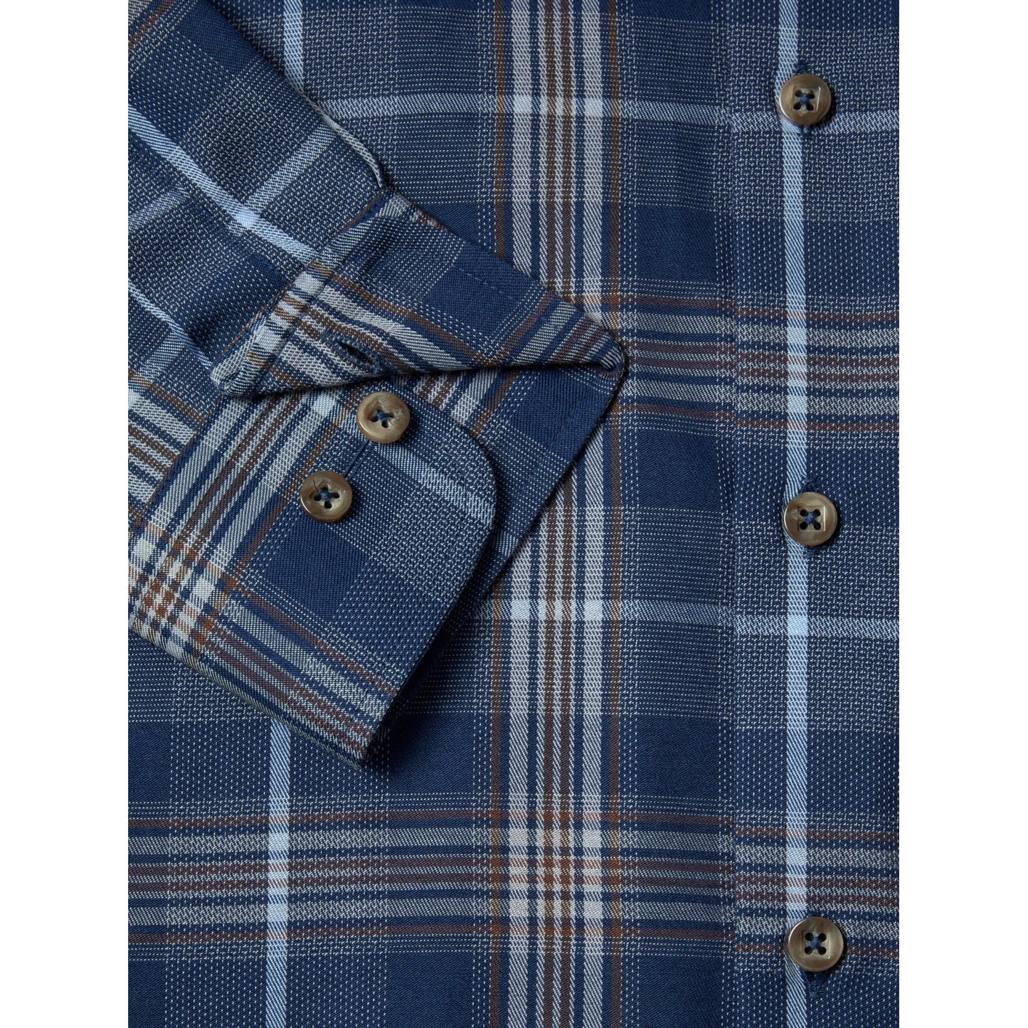 Drifter 14839 27 Dark Blue Regular Fit Casual Shirt