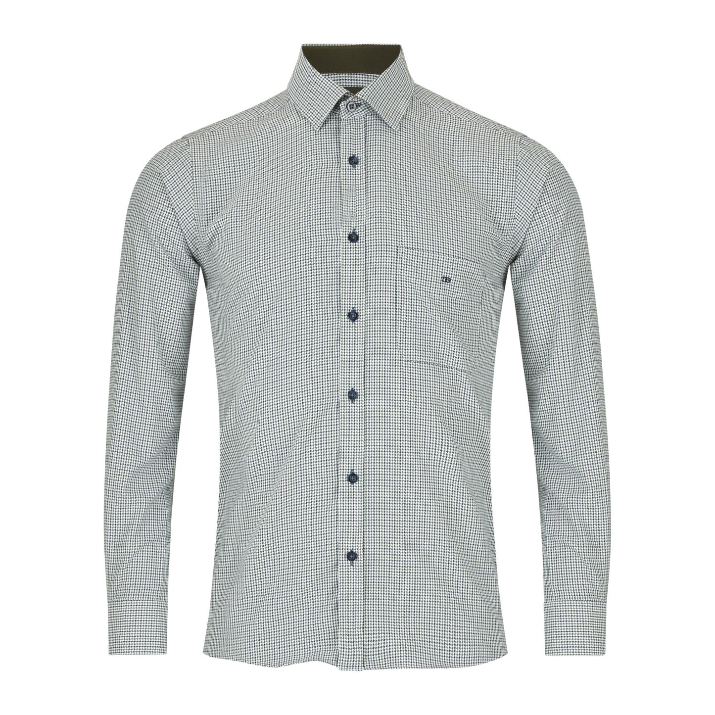 Drifter 14843 35 Green Regular Fit Casual Shirt