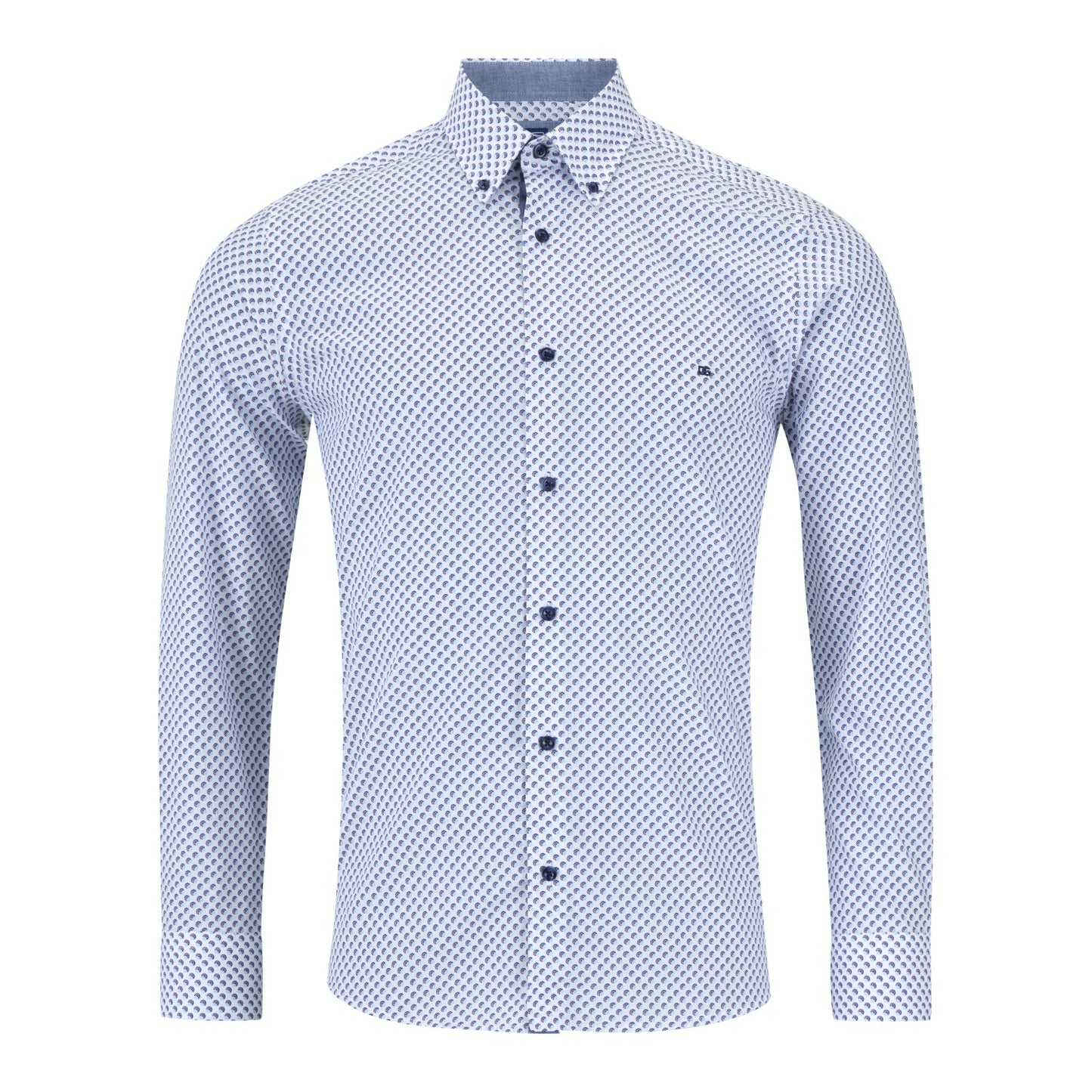 Drifter 14922 12 Blue Regular Fit Casual Shirt