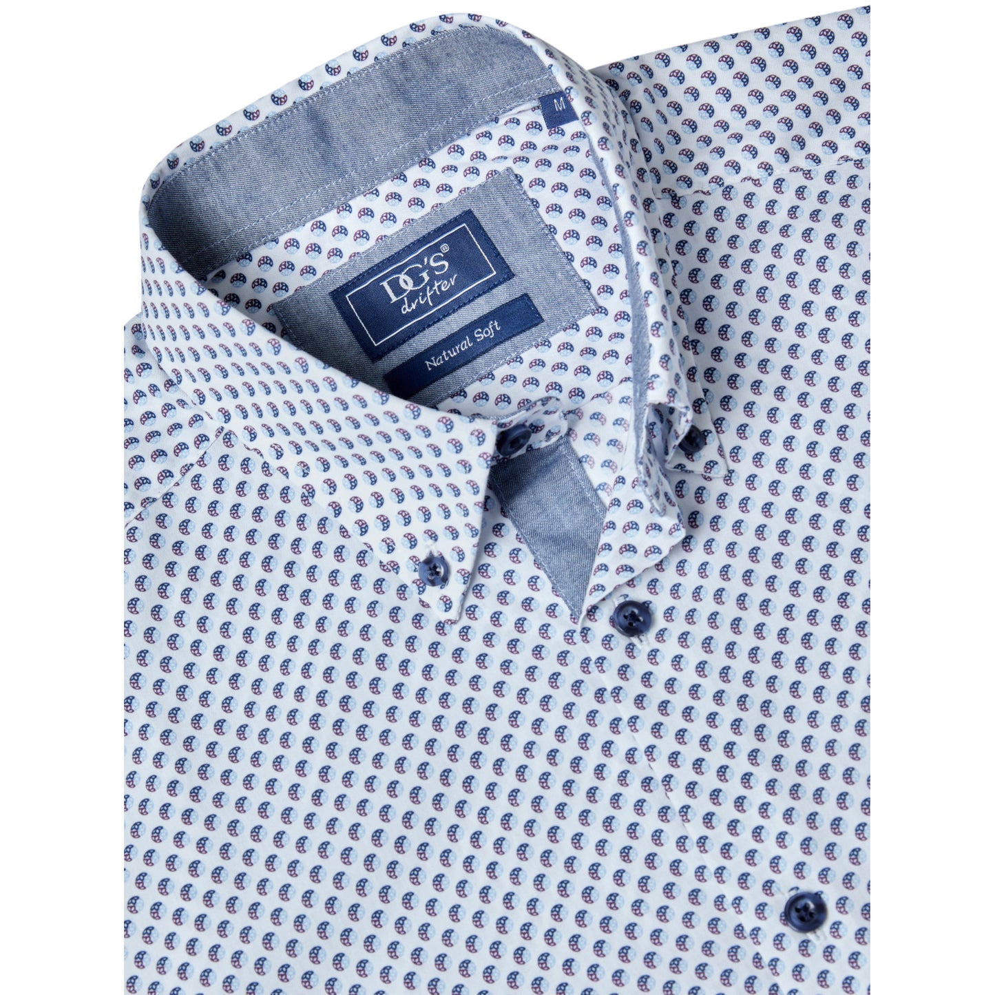 Drifter 14922 12 Blue Regular Fit Casual Shirt