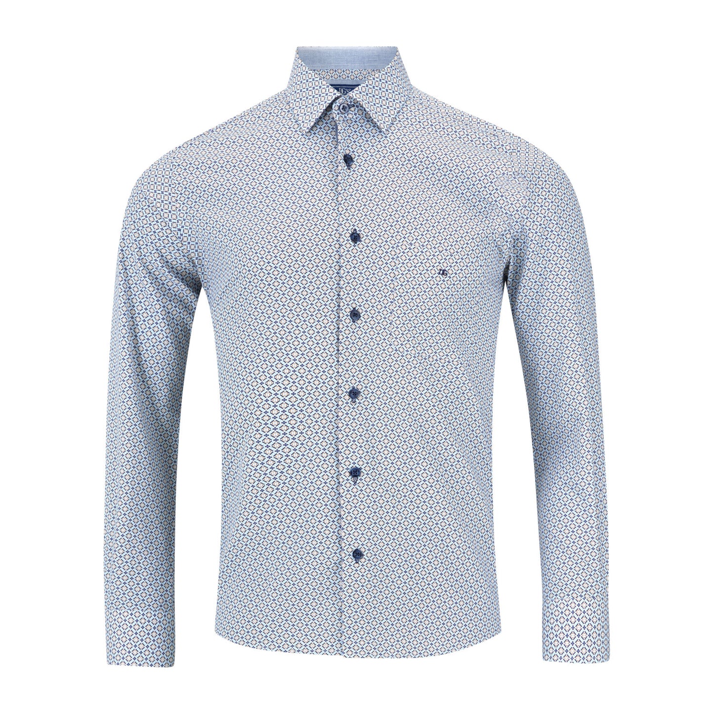 Drifter 14924 23 Blue Regular Fit Casual Shirt
