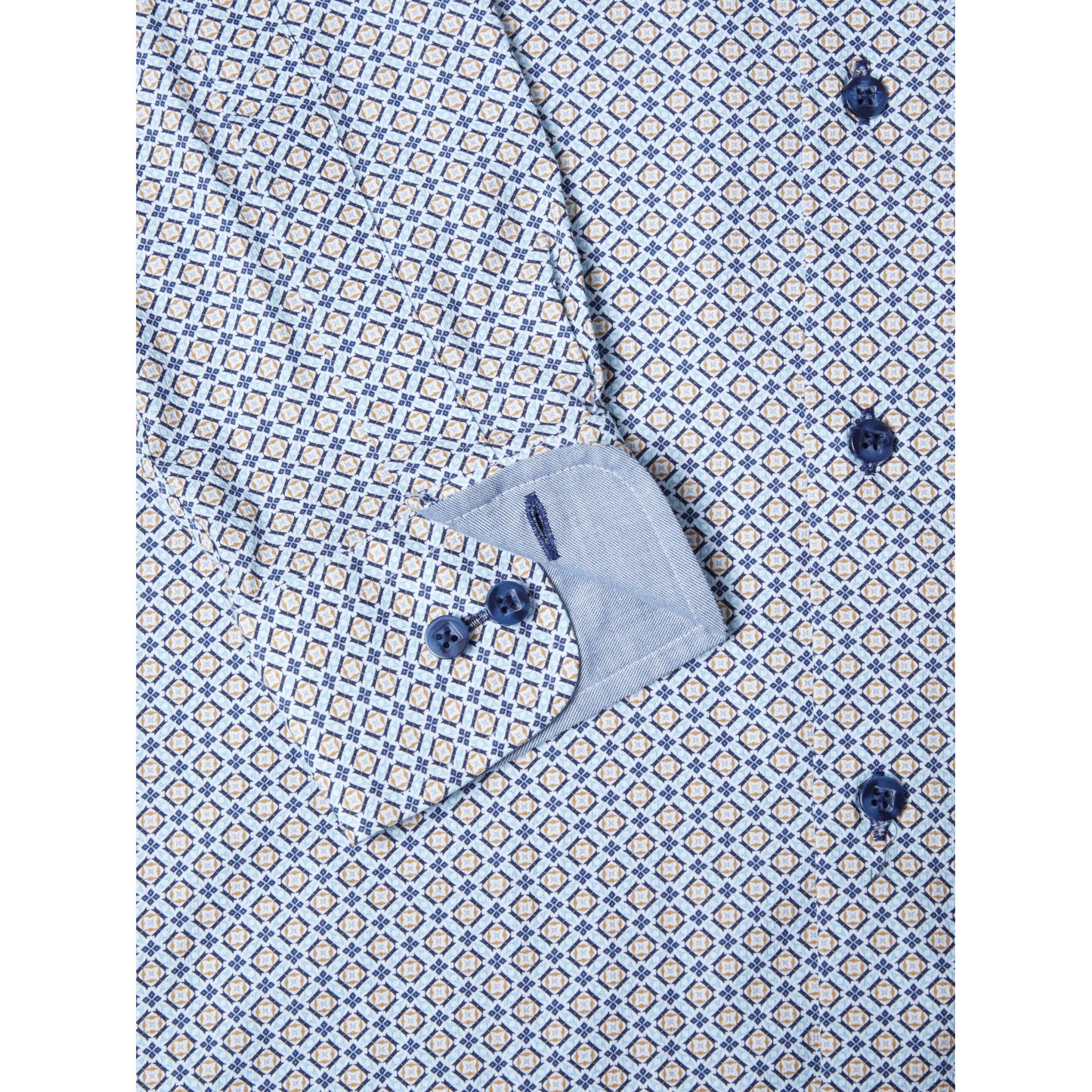 Drifter 14924 23 Blue Regular Fit Casual Shirt