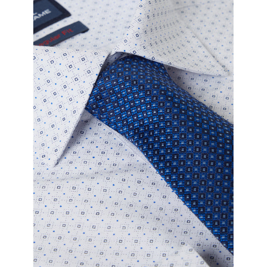 Daniel Grahame 15049T 12 Blue Tapered Fit Shirt & Tie Set