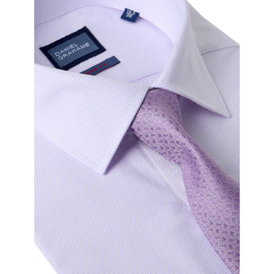 Daniel Grahame 15056T 17 Lilac Regular Shirt & Tie Set