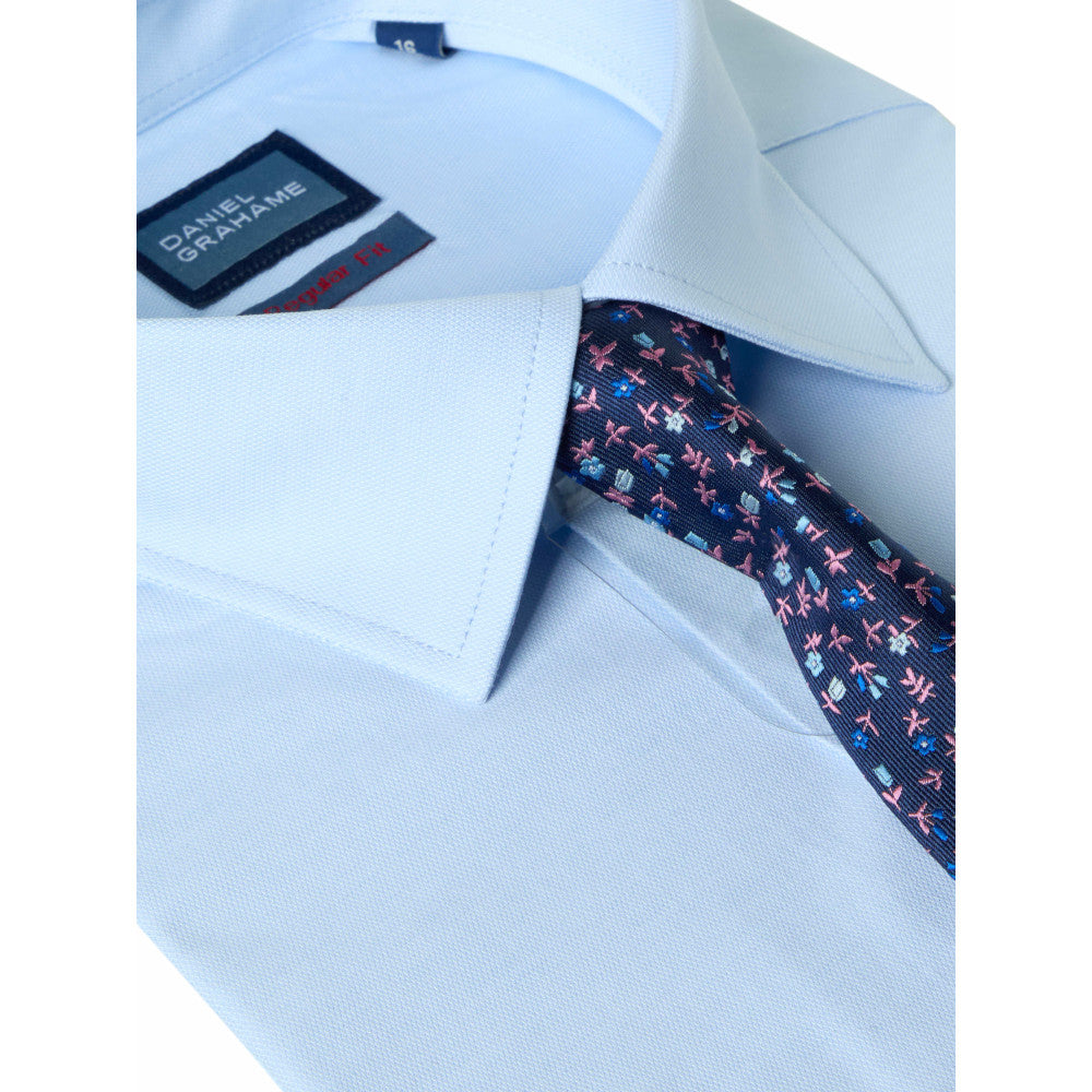 Daniel Grahame 15061T 22 Blue Regular Shirt & Tie Set