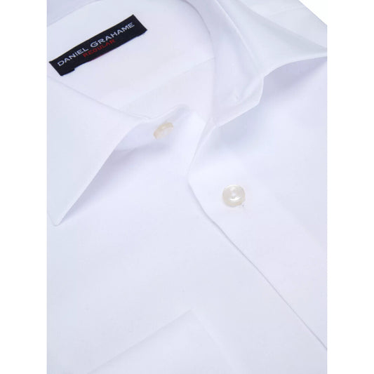 Daniel Grahame 15655 01 White Premium Long Sleeve Dress Shirt