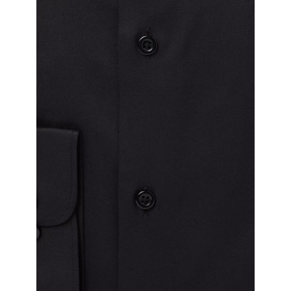 Remus Uomo 18625 00 Black Rome Slim Fit Dress Shirt