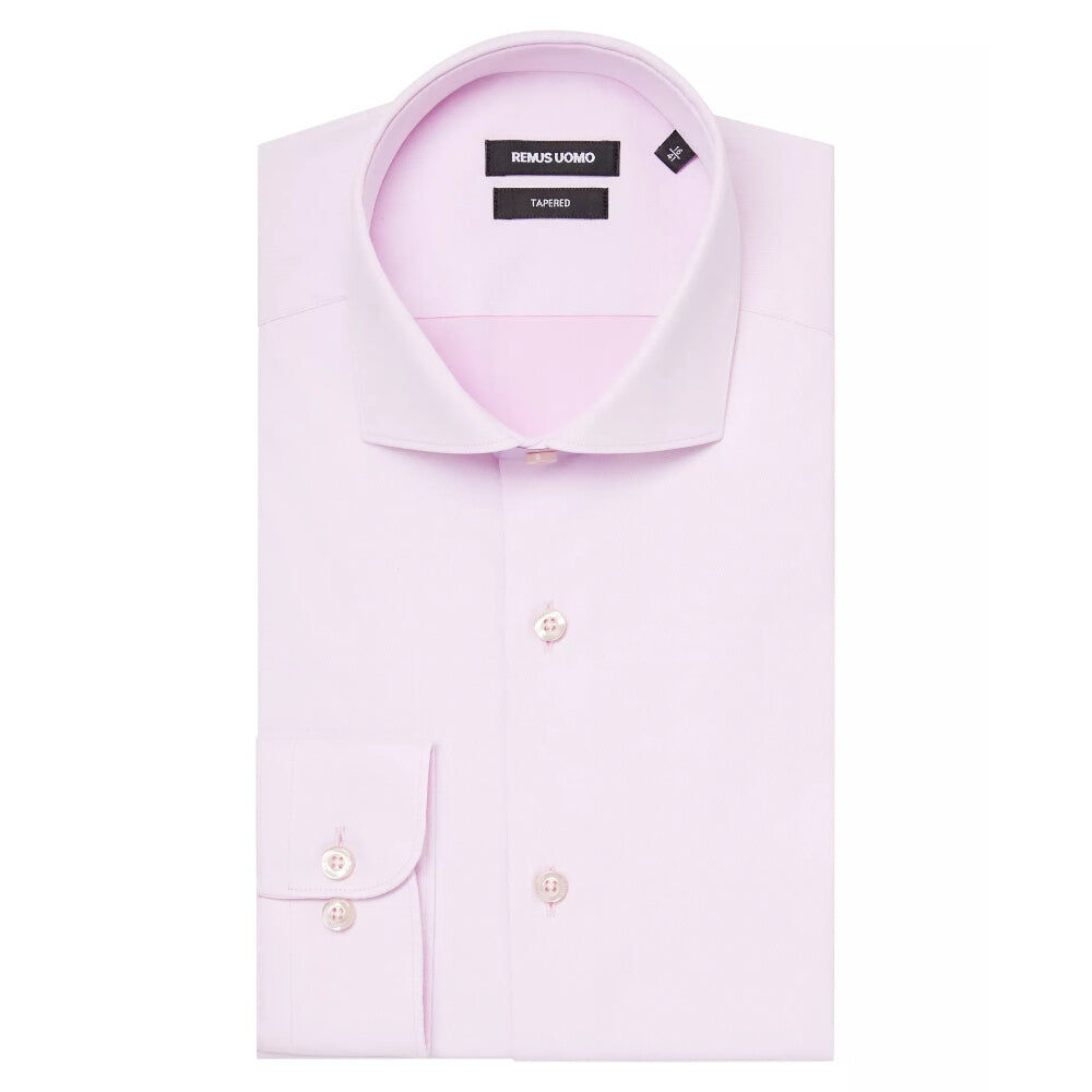 Remus Uomo 18626 61 Pink Seville Tapered Fit Dress Shirt