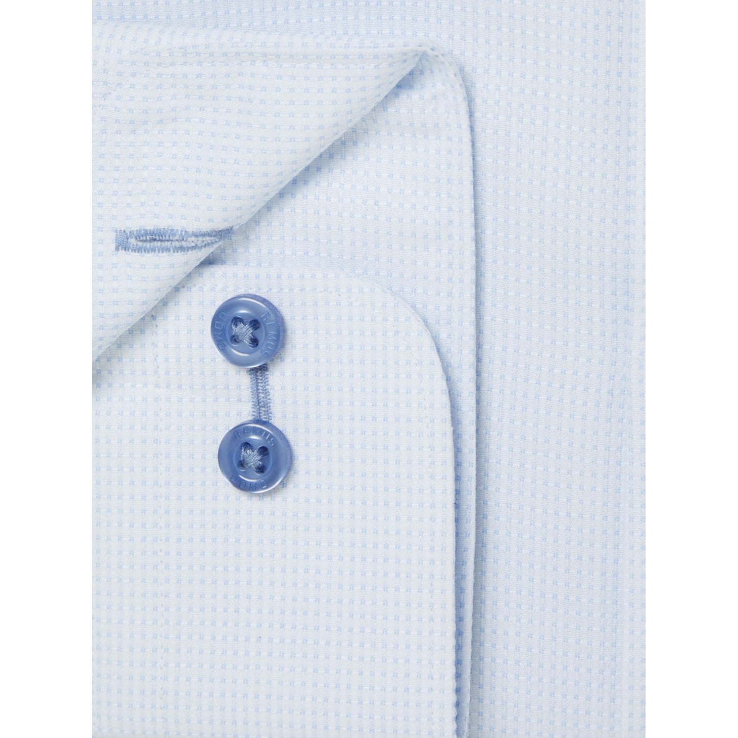 Remus Uomo 18745 21 Light Blue Slim Dress Shirt