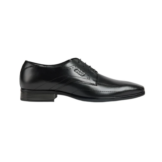 Pod Duke Black Tram Line Derby Shoe