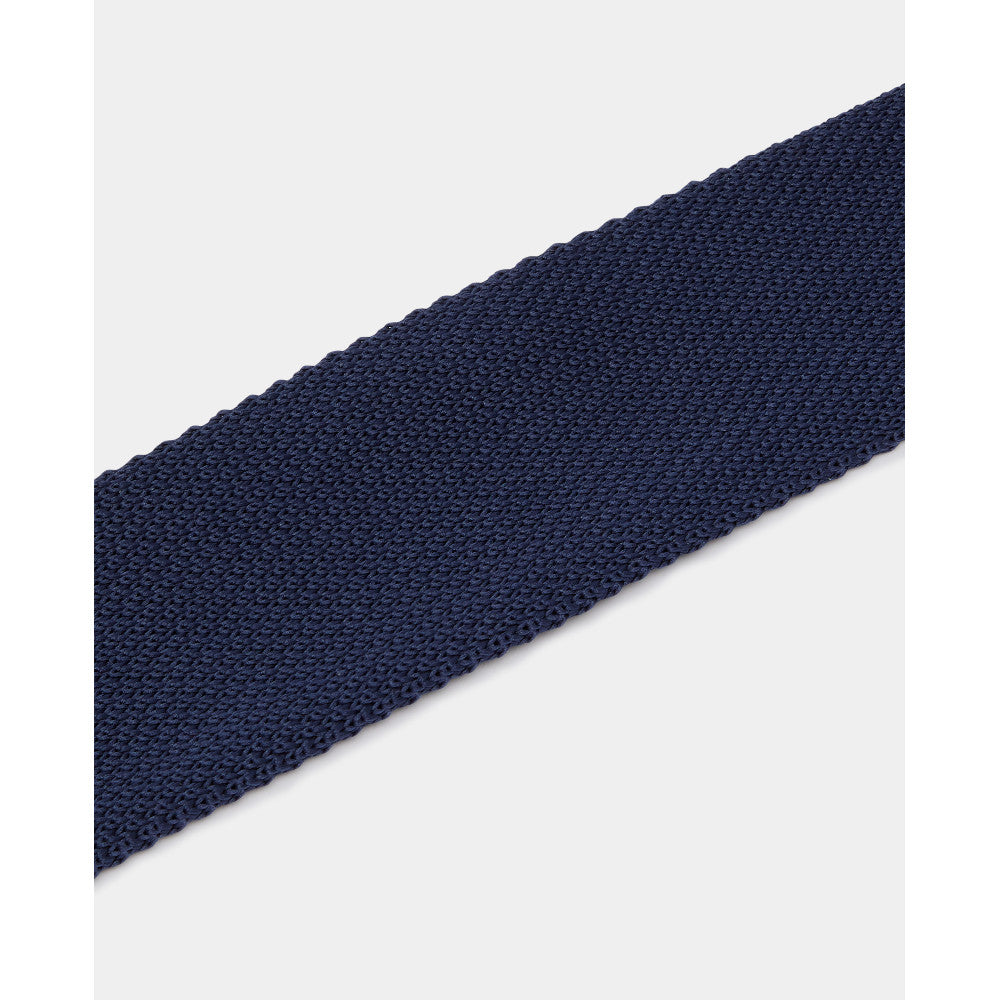 Remus Uomo N6160 78 Navy Knitted Narrow Tie