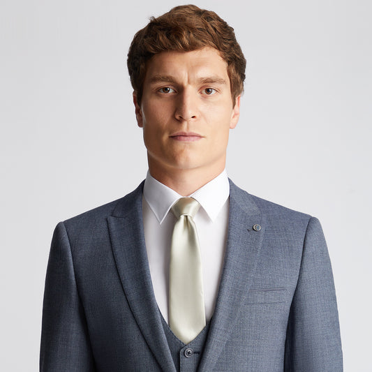 Remus Uomo TP4308 91 Cream Tie & Pocket Square Set