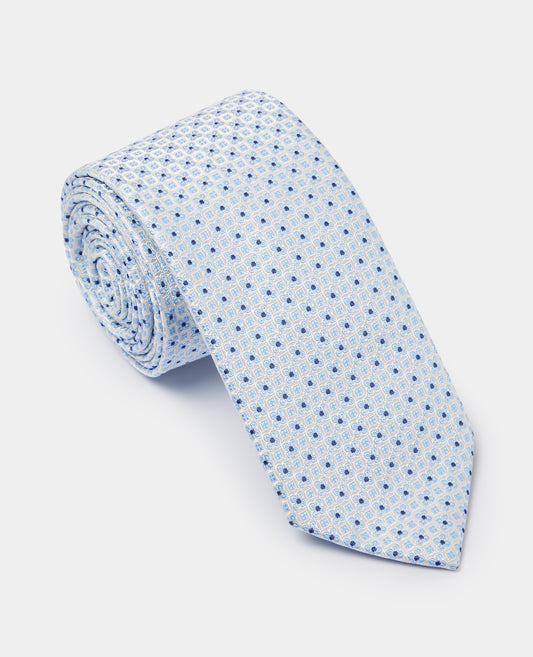 Remus Uomo TP4857 22 Blue Tie & Pocket Square Set