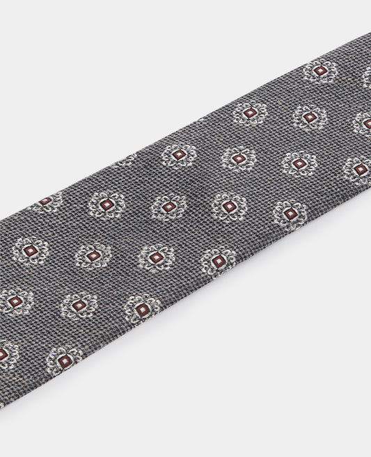 Remus Uomo Tp5019 08 Grey Tie & Pocket Square Set