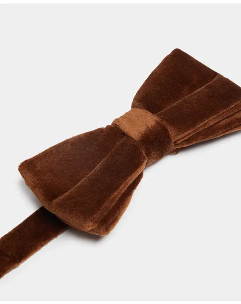Remus Uomo W4400 58 Toffee Bow Tie
