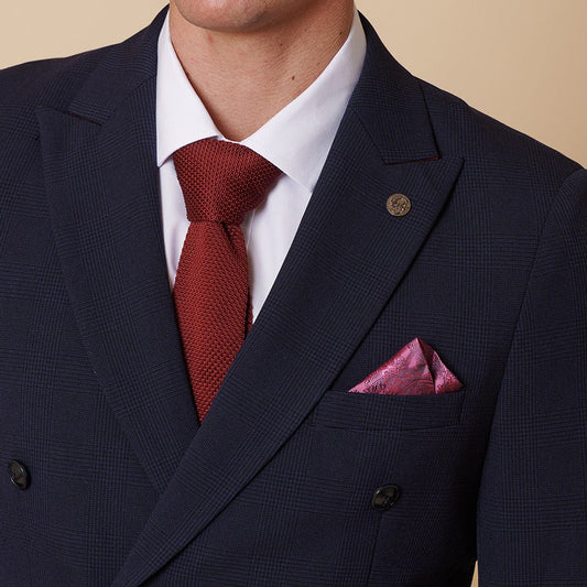 Marc Darcy Bromley Double Breasted Jacket Navy