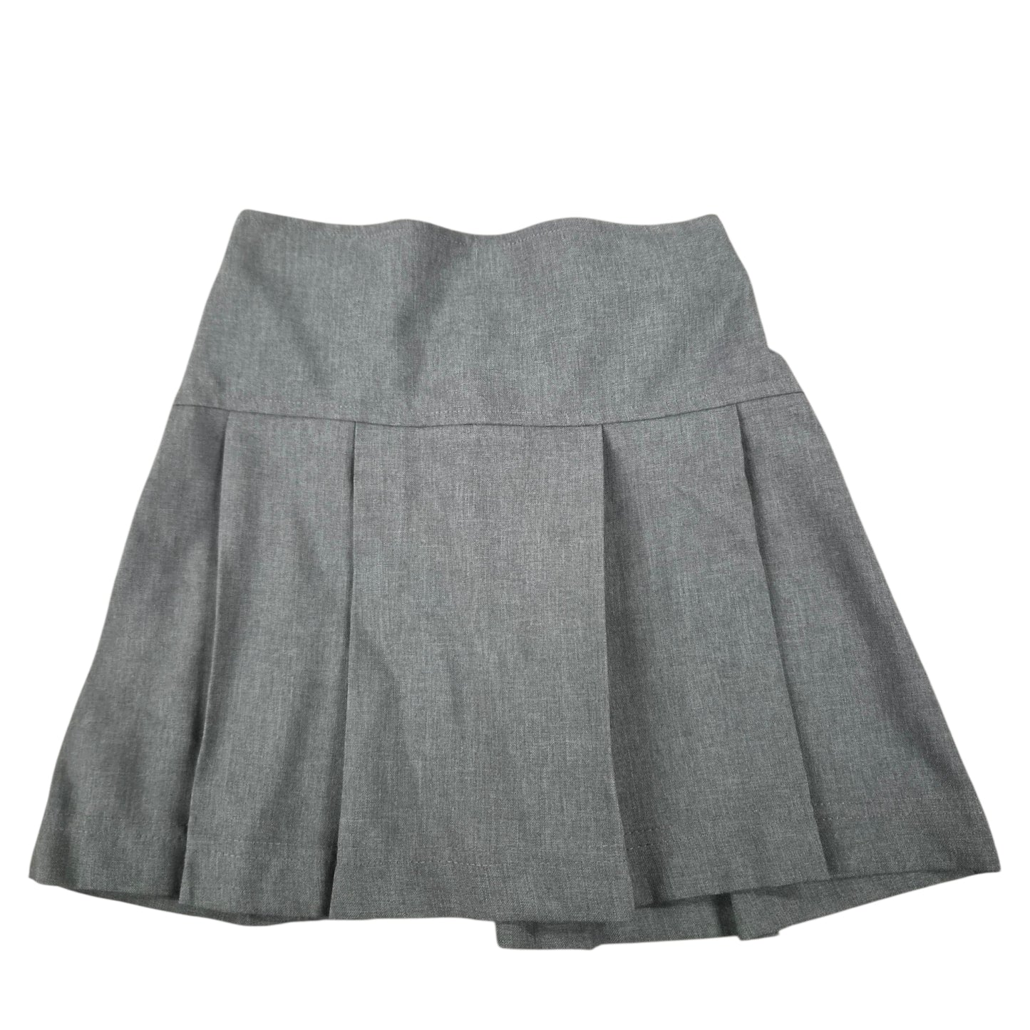 Grey Pleated Skirt T20