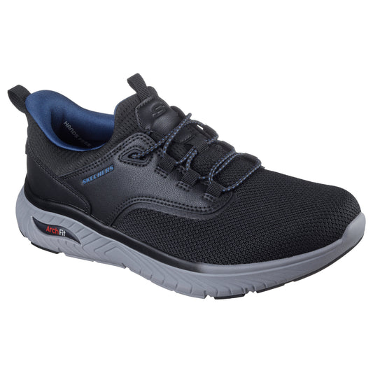 Skechers 211190 Arch Fit Crosser - Chozen Black Trainers