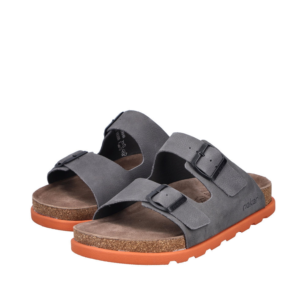 Rieker 21190-40 Grey Sandals