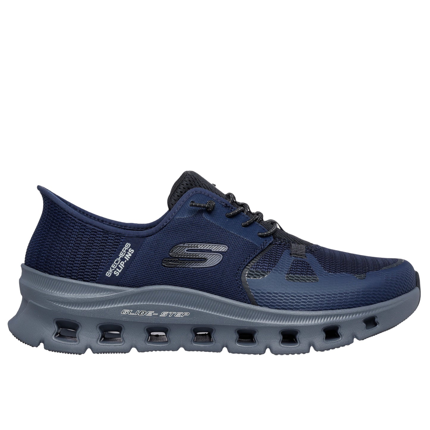 Skechers 232930 Glide-Step Pro Navy With Charcoal Trim Trainers
