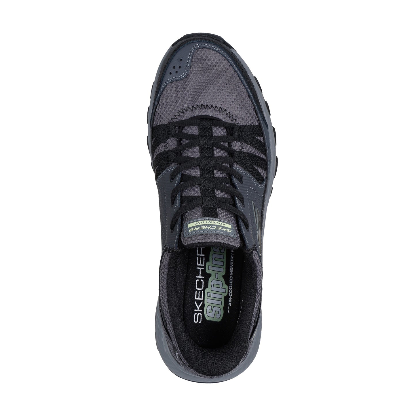 Skechers 237634 Dynamite At - Escapar Charcoal With Black Trim Trainers
