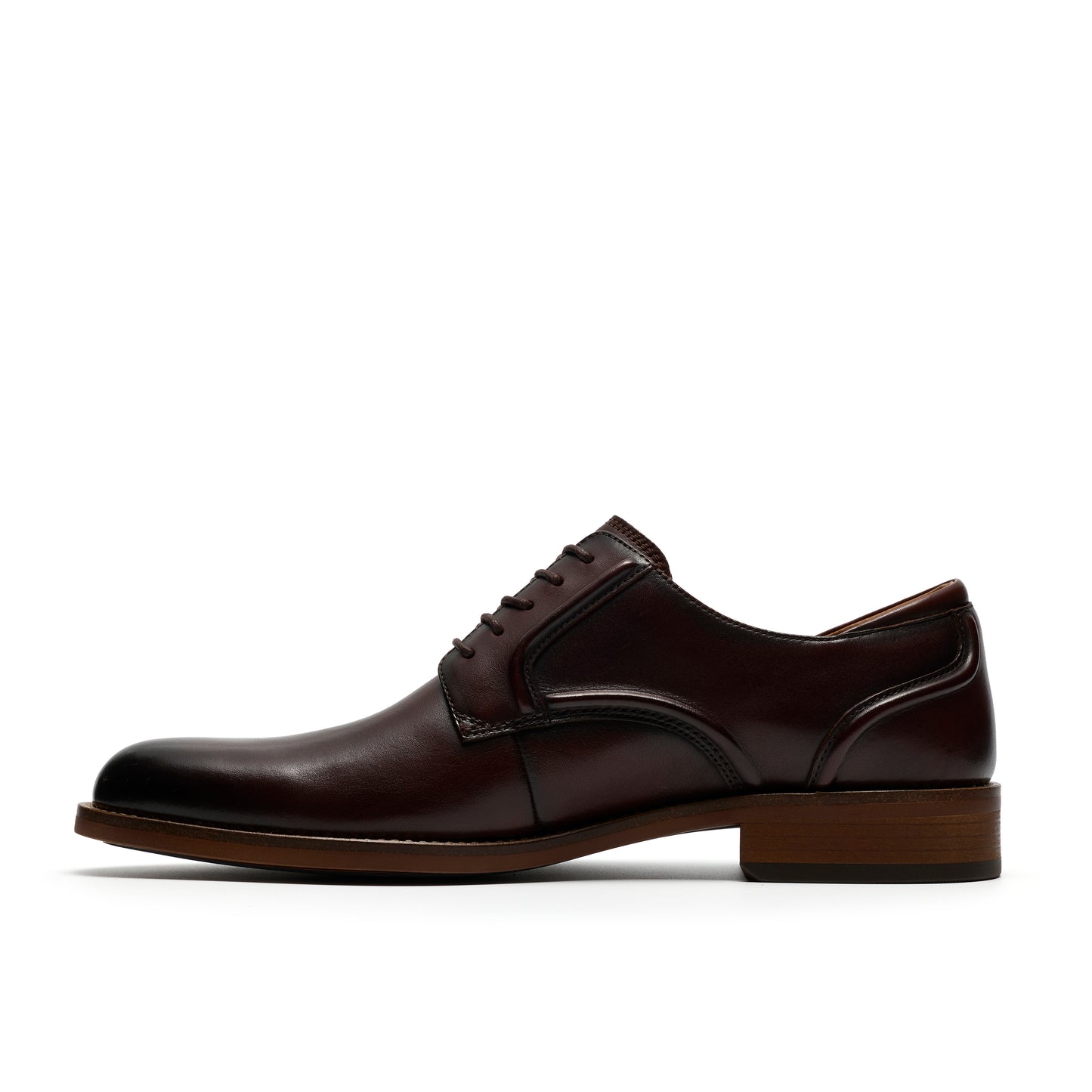 Clarks CraftRemi Lace Brown Leather Shoes