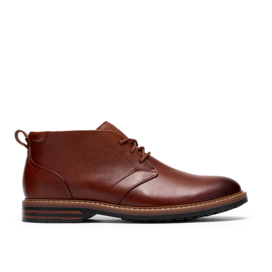 Clarks Aldwin2 Chukka Tan Leather Boots