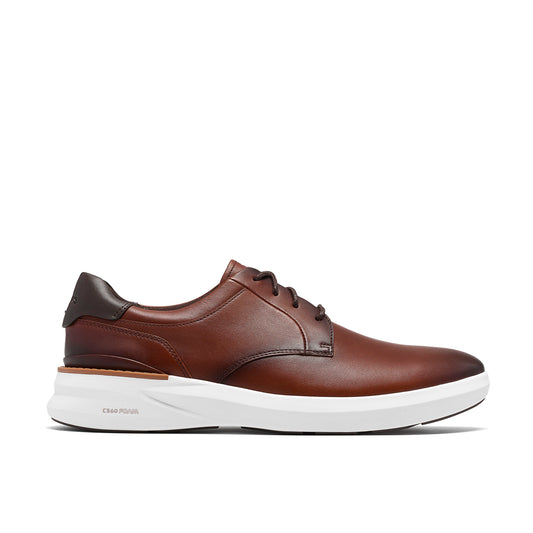 Clarks Code H Plain Tan Leather Shoes
