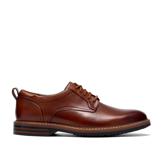 Clarks Aldwin2 Derby Tan Leather Shoes