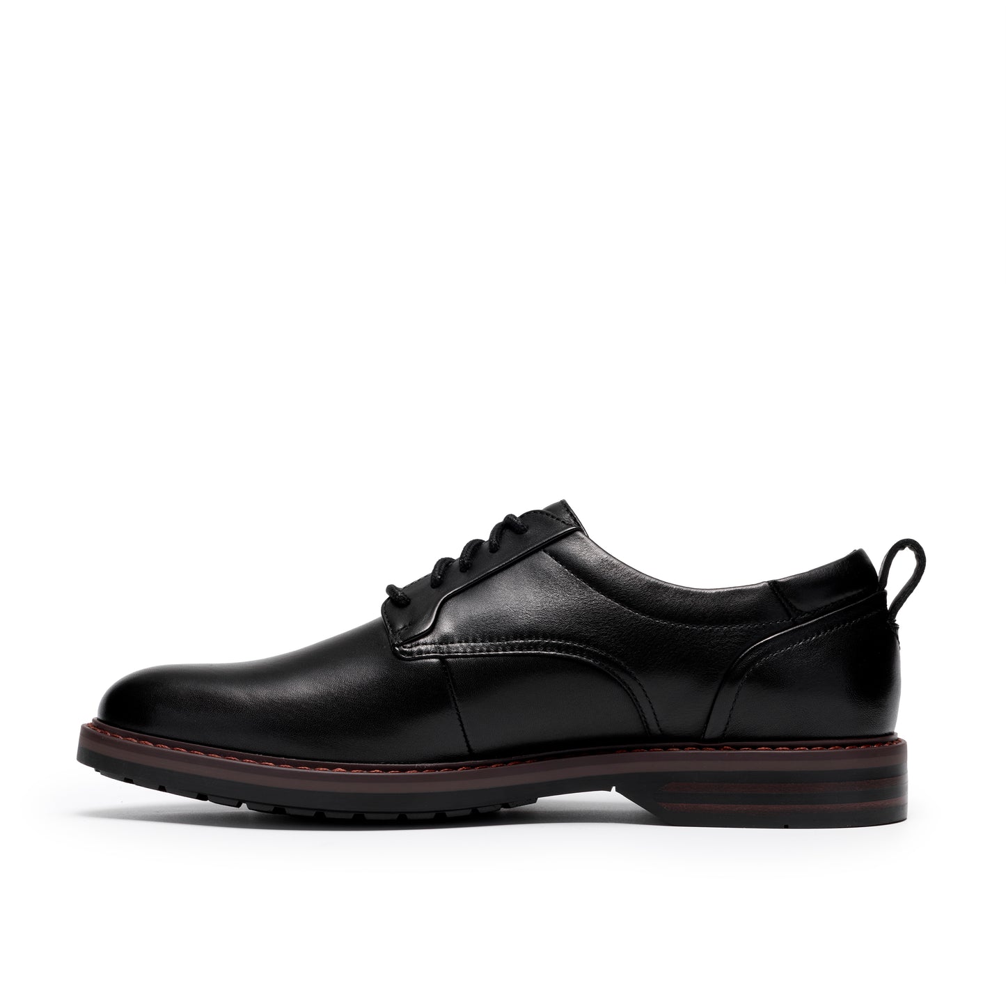 Clarks Aldwin2 Derby Black Leather Shoes