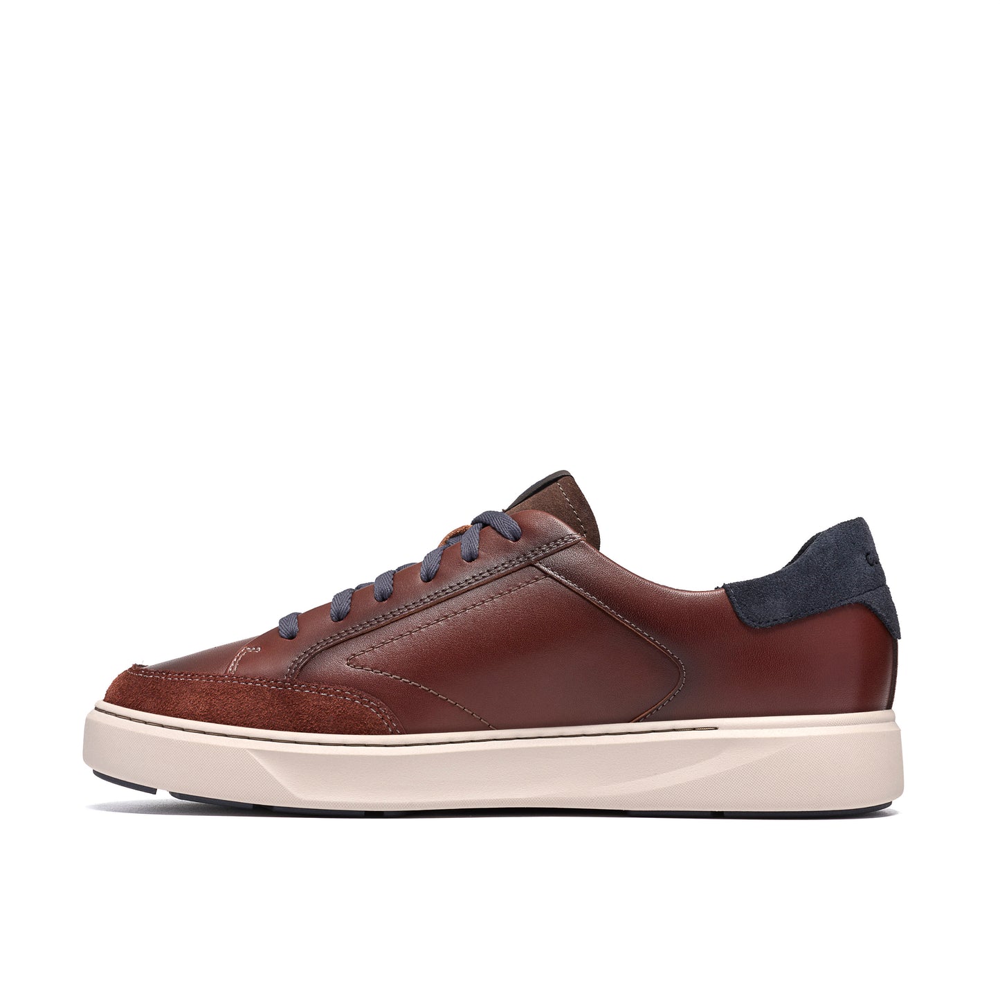 Clarks Code C Tie Mahogany Leather Shoes
