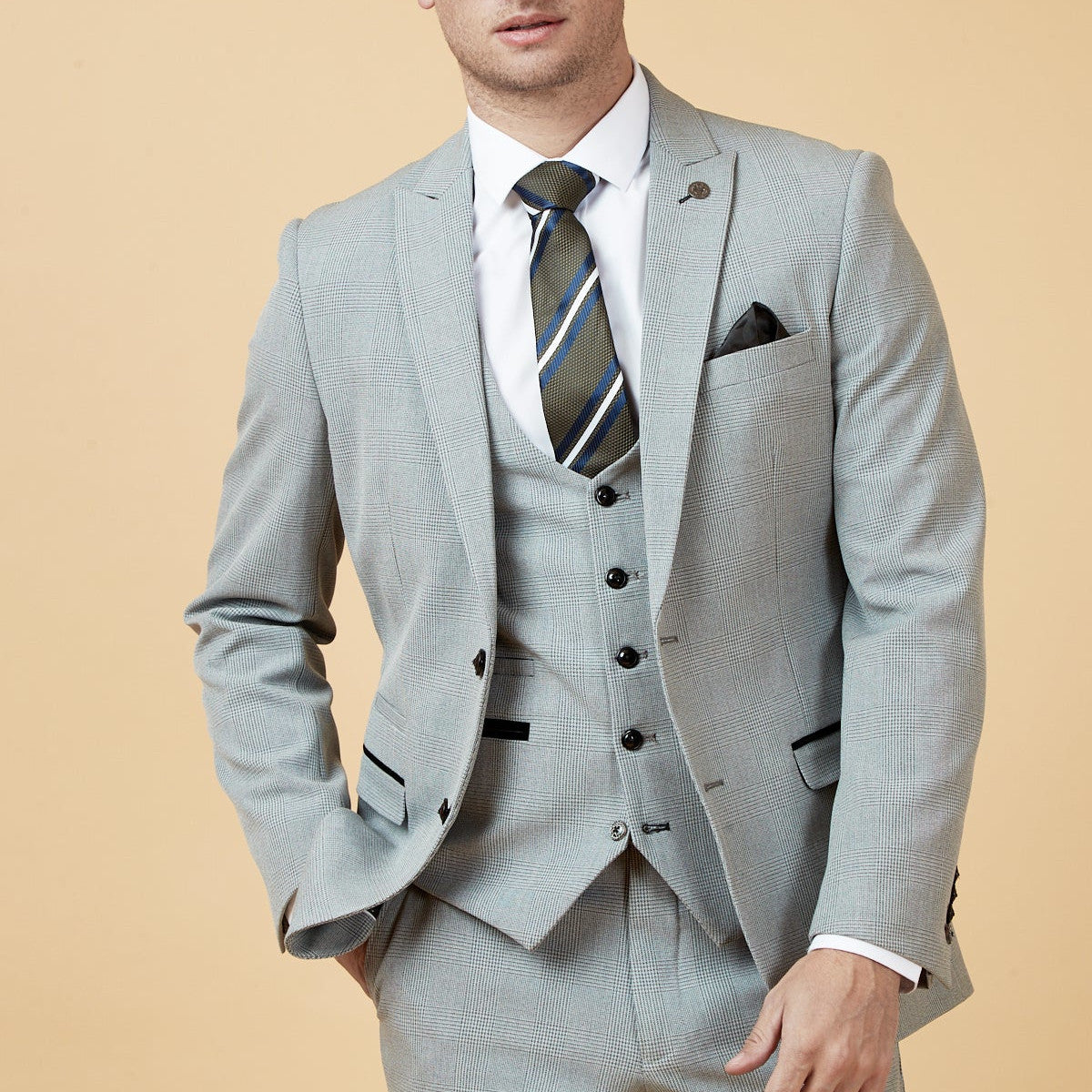 Marc Darcy Bromley Silver Jacket