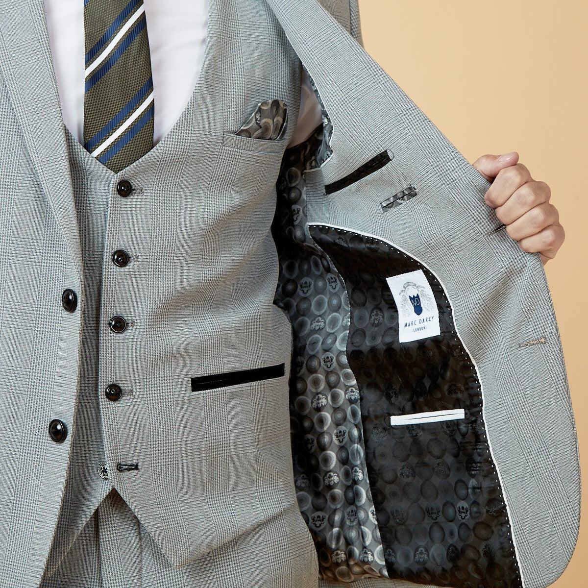 Marc Darcy Bromley Silver Jacket