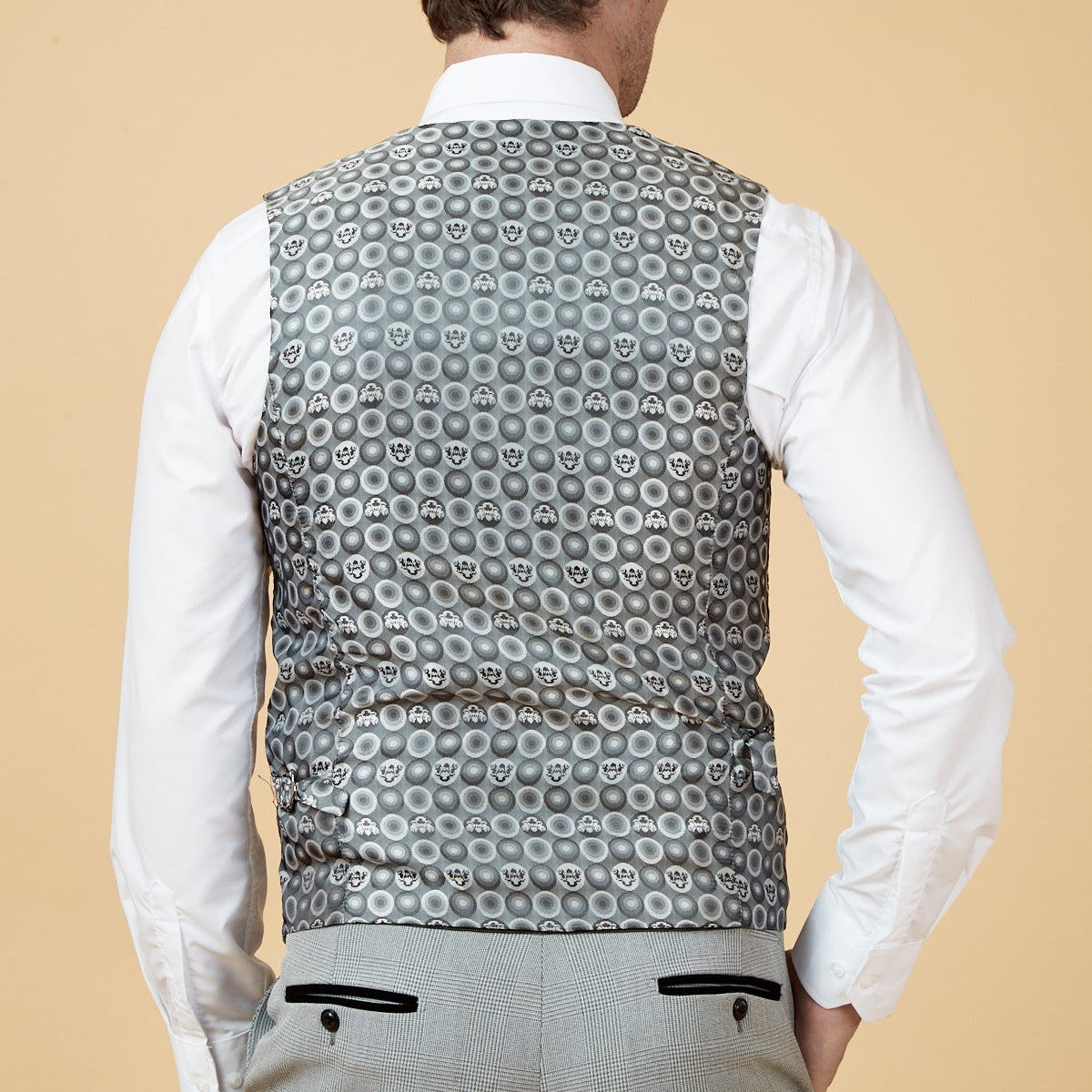 Marc Darcy Bromley Silver Waistcoat