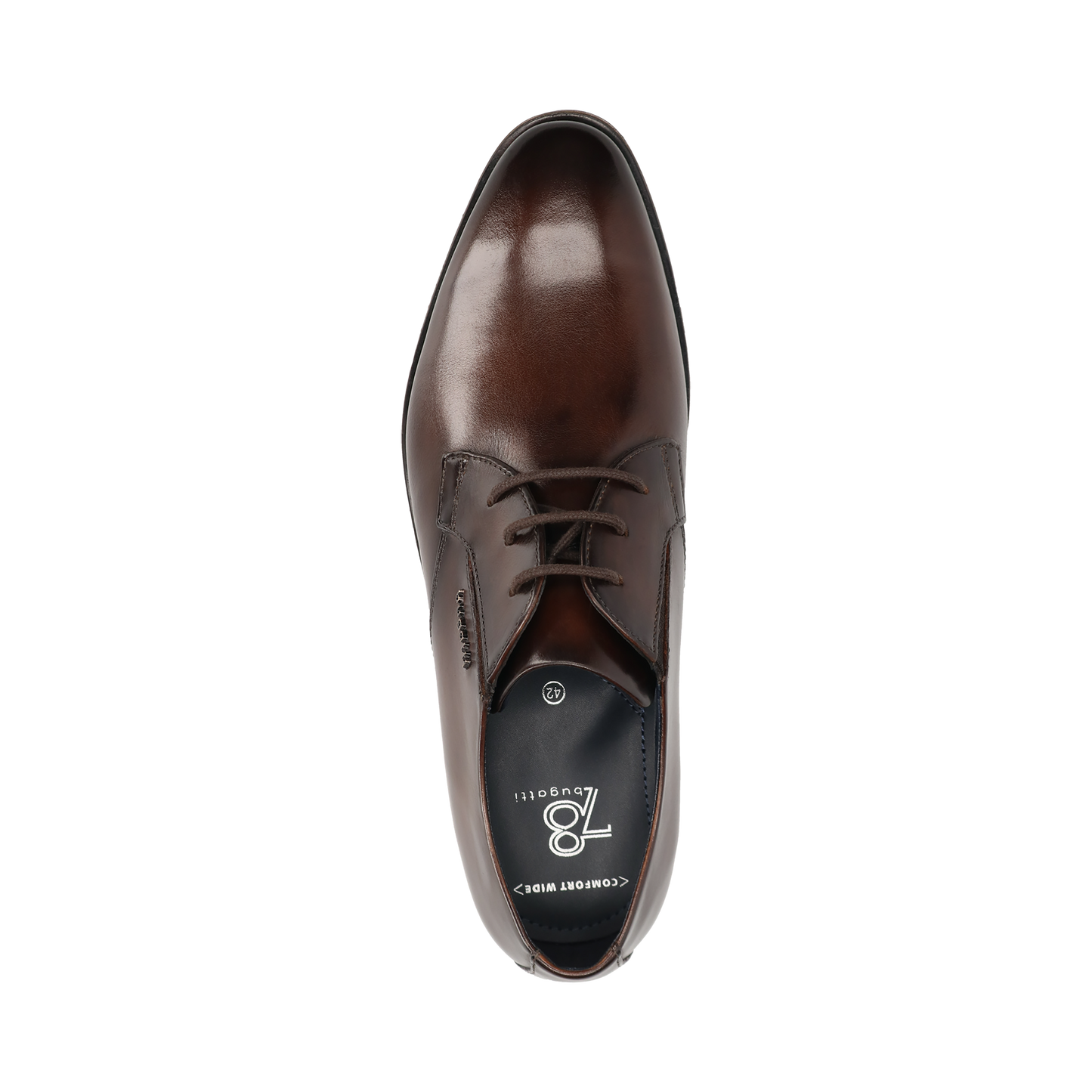 Bugatti 311-AFY02-1100-6100 Dark Brown Business Lace Shoe
