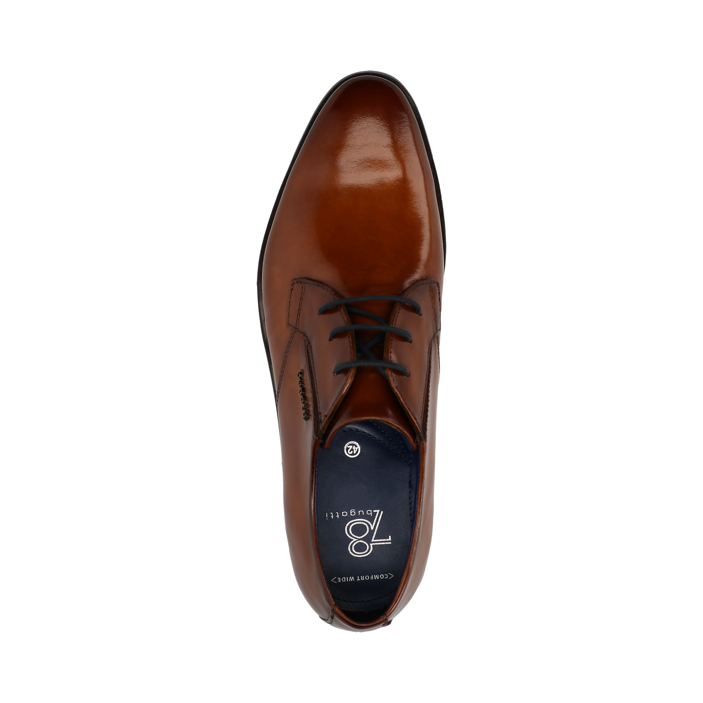 Bugatti 312-AFY02-1100-6300 Cognac Business Lace Shoe