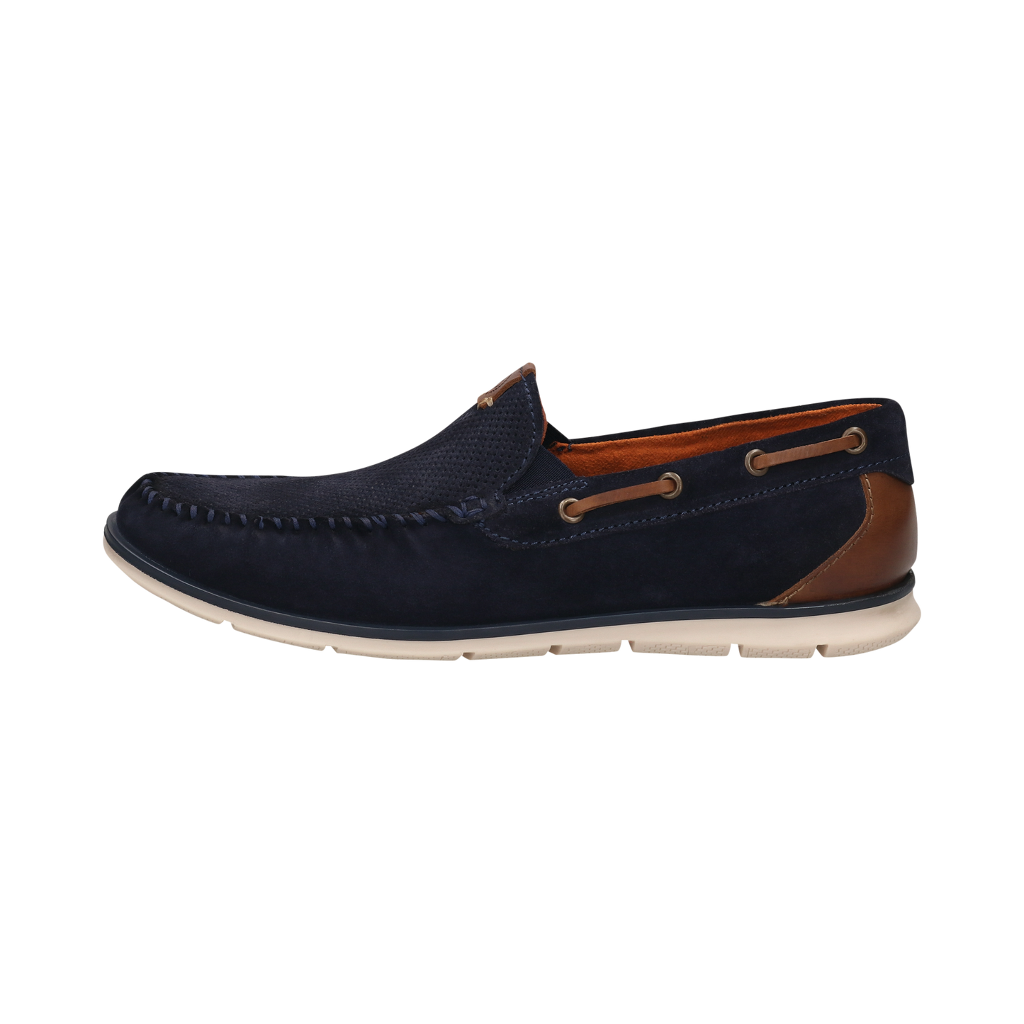 Bugatti 321-ARU61-1400-4100 Dark Blue Mocassin