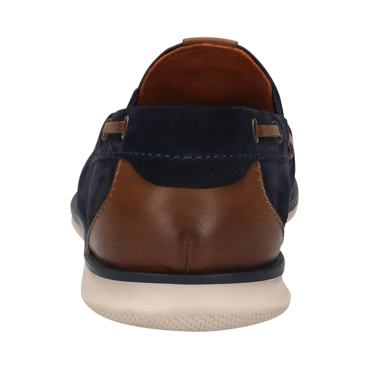 Bugatti 321-ARU61-1400-4100 Dark Blue Mocassin