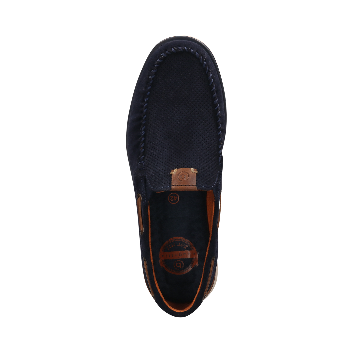 Bugatti 321-ARU61-1400-4100 Dark Blue Mocassin