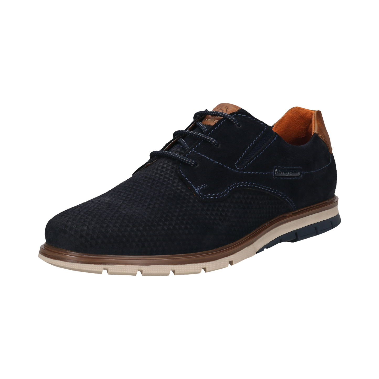 Bugatti 331-9711S-1400-4100 Dark Blue Lace Shoe