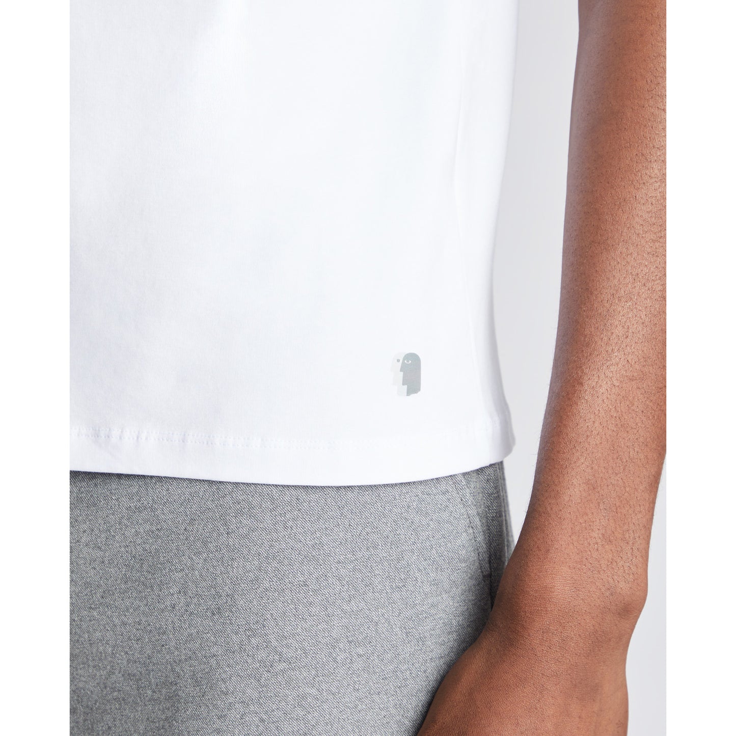 Remus Uomo 53121A 01 White Plain T-Shirt